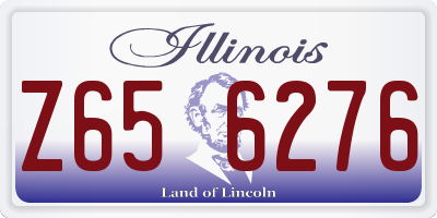 IL license plate Z656276