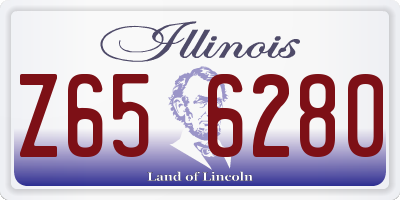 IL license plate Z656280