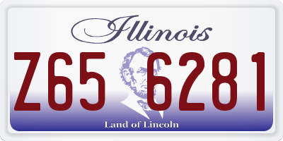 IL license plate Z656281