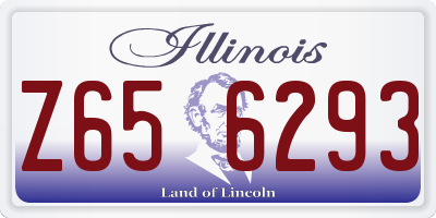 IL license plate Z656293