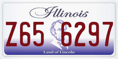 IL license plate Z656297