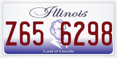 IL license plate Z656298