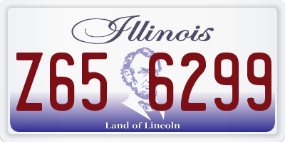 IL license plate Z656299