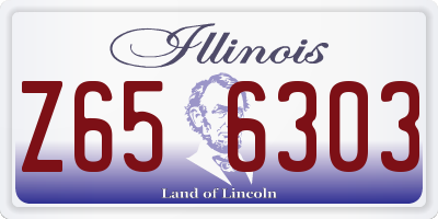 IL license plate Z656303