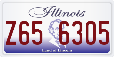 IL license plate Z656305