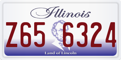 IL license plate Z656324