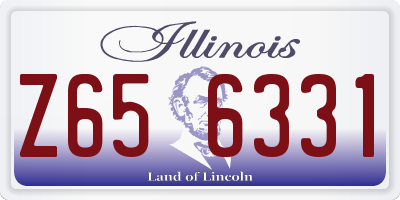 IL license plate Z656331