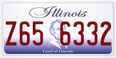 IL license plate Z656332