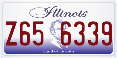 IL license plate Z656339
