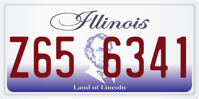 IL license plate Z656341