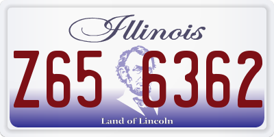 IL license plate Z656362