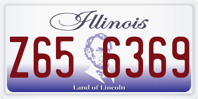 IL license plate Z656369