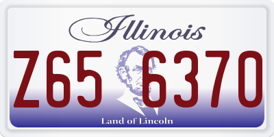 IL license plate Z656370