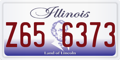 IL license plate Z656373