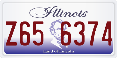 IL license plate Z656374