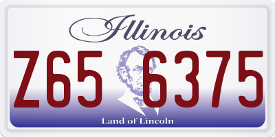 IL license plate Z656375