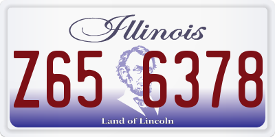 IL license plate Z656378