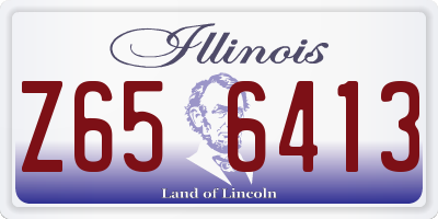 IL license plate Z656413