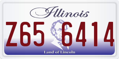 IL license plate Z656414