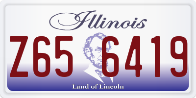 IL license plate Z656419