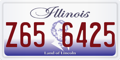 IL license plate Z656425