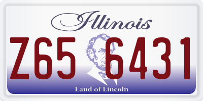 IL license plate Z656431