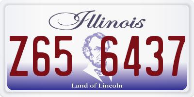 IL license plate Z656437