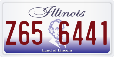 IL license plate Z656441