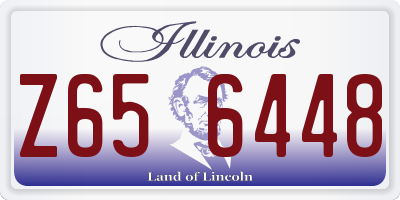 IL license plate Z656448