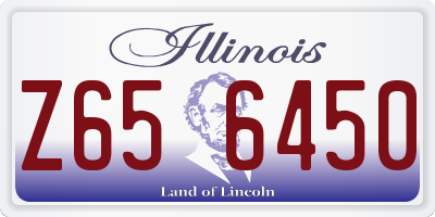 IL license plate Z656450