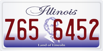 IL license plate Z656452