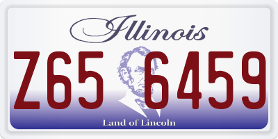 IL license plate Z656459