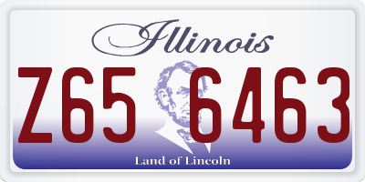 IL license plate Z656463