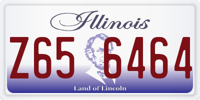 IL license plate Z656464