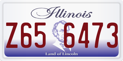 IL license plate Z656473