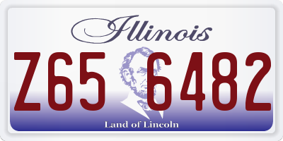 IL license plate Z656482