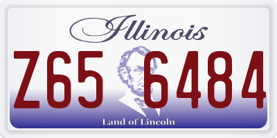 IL license plate Z656484