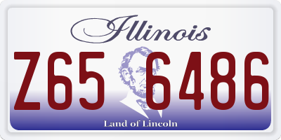 IL license plate Z656486
