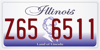 IL license plate Z656511