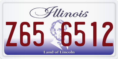 IL license plate Z656512