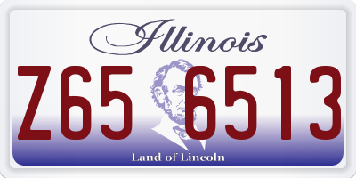 IL license plate Z656513