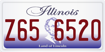 IL license plate Z656520