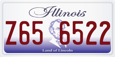 IL license plate Z656522