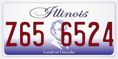 IL license plate Z656524