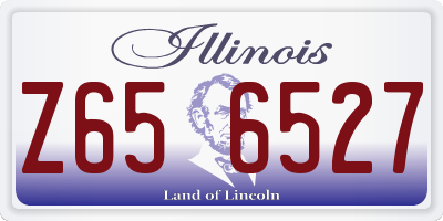 IL license plate Z656527