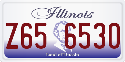 IL license plate Z656530