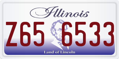 IL license plate Z656533