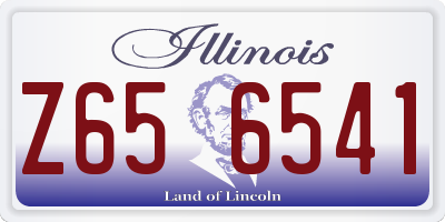 IL license plate Z656541