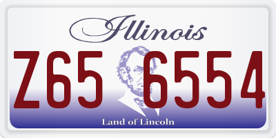 IL license plate Z656554