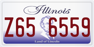 IL license plate Z656559